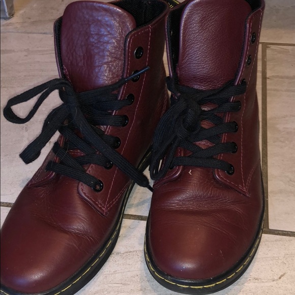 Dr martens -leather sneaker high top - Picture 2 of 5